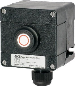 Cooper Ceag GHG4118100R0007 Chave Comutadora Rotativa, IEC 60947-5-1, 600V, EEx de, IIC, T6, ATEX, IP66, produto importado, catalogo data sheet