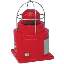 MEDC SM87HXBSDM024CN1NR Sinalizador Luminoso Perigo, montagem fixa, tipo intermitente, corpo em alumínio, globo de vidro borosilicato, incolor, com lâmpada xenônio, lâmpada 7,2W, 24Vcc, proteção IP67, NBR IEC 60529, Ex d, IEC 60079-0, grupo IIC, classe T6 (85ºC), SM87HXBSDM024CN1BNNR, produto importado