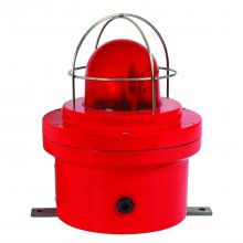 MEDC TH12DMA240GYDNN Sinalizador de Advertencia, de montagem fixa, tipo rotativo, na cor verde com lâmpada halógena de 70W, 240Vca, proteção IP66/67, NBR IEC 60529 Ex d, Grupo IIB, Classede temperatura T4 (135ºC), produtto importado, catalogo data sheet