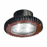 Cooper Crouse-Hinds V2LCA2/UNV1 Luminária LED 25W 120-277Vca 60Hz, corpo em alumínio, 1 entrada rosqueada, 1 prensa-cabo, NPT Ø3/4" (ASME B1.20.1), fixação pendente, IP66, Ex nA, IIC, T4, substituto do antigo NV2LCA2, MLNMMN025CW9AL, ALEDYNC1PN018, produto importado, ficha tecnica catalogo datasheet