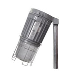 Luminária Cooper VMVSJ400GP Projetor de Iluminação, vapor de Sódio, 400W, receptáculo E40, NBR8346. corpo em aço carbono, proteção IP65, Ex d, Grupo IIB, classe de temperatura T3, ângulo 25°, produto importado