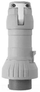 Cooper CH360P6W Plugue Eletrico Industrial, conforme NBR IEC 60309-1, com 3 pólos (2P+T), 6h, 200-250 VCA, corrente nominal 60A, corpo em poliéster e fibra de vidro, nível de proteção IP 66, NCM 853620, produto importado, catalogo data sheet