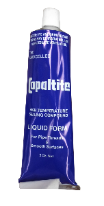 Copaltite COPL50 Composto Selante para alta temperatura, tubo de 5 Oz, forma líquida, para uso em juntas para vapor até 2000 psi e 1200°F, flanges sem junstas até 6,500 psi, e juntas rosqueadas até 10.000 psi, para turbinas maritimas 1200 PSI e950°F (MIL-S-15204D, produto importado, MSDS ficha segurança