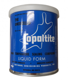 Copaltite COPLQT Composto Selante para alta temperatura, lata 946 ml (1 Qt), forma líquida para altas temperaturas, para juntas vapor 2000 psi (1200°F), flanges sem juntas 6500 psi, juntas rosqueadas 10000 psi e turbinas maritimas 1200 PSI 950°F, produto importado, MSDS ficha tecnica de sergurança datasheet