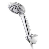 Daelim Bathplan Aqua Stream, chuveiro multifuncional com 6 posições de jato, 11 cm de diametro, em aço inoxidável, mangueira com 2 metros de comprimento, way Multifunction Shower Head, Stainless Steel