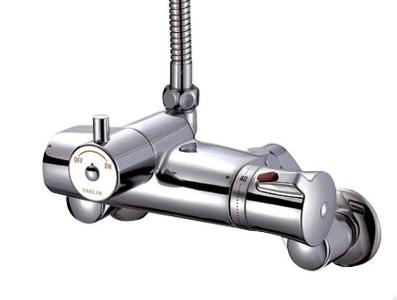 Daelim HB260TRX Misturador Termostático para Chuveiro, tipo ducha, composto de válvula reguladora de água quente/fria, mangueira e cabeça e conexões, corpo em latão cromado, Thermostatic Shower Mixer, descontinuado (obsoleto) substituido pelo novo modelo FB2060NRC