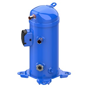 Danfoss MLZ048T4LC9 (121L8016) Compressor Semi-Hermético, de refrigeração, tipo scroll, pressão abs sucção 2,49 Bar, 15,21Kw, 460V, 60Hz, 3540 W, refrigerante R404A, modelo atual MLZ048T4LC9A (121L8651), produto importado, catalogo datasheet