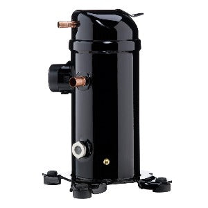 Danfoss MLZ076 T4 Compressor Hermetico tipo Scroll, pressão de sucção 3,5 bar, 6 TR, 440V, 60Hz, 6100 W, gás refrigerante R 134a, NCM 84143000, produto importado, ficha tecnica catalogo datasheet, descontinuado/obsoleto substituido pelo novo modelo MLZ076T4LC9A