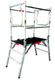 DeltaDeck 250 Plataforma de Acesso, para trabalho em equipamento, Popup, montagem rápida, leve, segura, estável e robusta, aluminio, com capacidade de carga 200 kg (SWL), dimensões 1900x760x1120 mm (montada) e 310x760x1120 mm (desmontada), peso 26.8 kg, produto importado, ficha tecnica catalogo datasheet