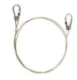 Dropsafe S014002153601 Cabo de Segurança com 2 carabinas, SWL 80 kg (176 lbs) 1 x Eye and Eye Splice, modelo 7500536, para uso naval e offshore produto importado