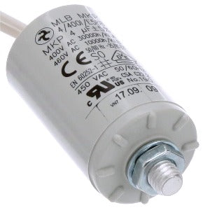 Ebmpapst 99284-4-7320 Capacitor 400-460V 50/60Hz, 4 uF, -25/85/21°C, para exaustor W2E250-HL06-01 e outros modelos, produto importado, NCM 853225, catalogo data sheet