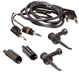 Emerson Fisher Rosemount TREX-0004-0001 Cabo Montado com garras e terminais (pontas de prova), para comunicador AMS Trex Device Communicator, HART, código NCM 854449, compatível com as plataformas TREX/475/375, alternativo para o modelo 00375-0004-0001, produto importado