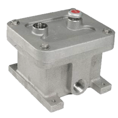 Eurotherm E365A.A2H Chave de Vibração Mecânica, faixa operação 0 a 4,5 g, relé SPDT, capacidade elétrica de 2A, 24Vcc, proteção IP65, NBR IEC 60529, Ex d, Grupo IIC, classe de temperatura T5, produto importado