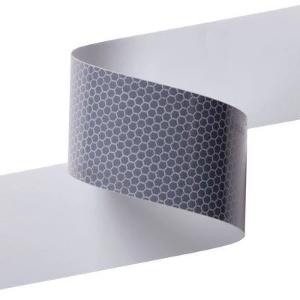 3M 3150-A Fita Refletiva, material em poliester, cor prata (silver), comprimento do rolo 50m, largura 50mm (2" polegadas), NCM 580640, produto importado, catalogo data sheet