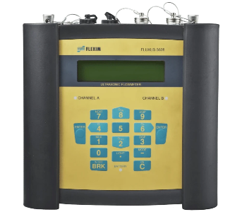 Flexim Fluxus G608 Medidor de Fluxo Ultrasonico Portátil para medição de gases, liquidos, energia térmica, ar comprimido e vapor em áreas perigosas, não invasivo, utilizado em todos os tipos de tubulação, aplicação offshore, naval e óleo e gás, Zona 2, certificação ATEX/IECEx, NCM 902610, catalogo data sheet