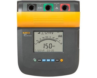 Fluke 3665021 1550C Megohmetro Digital, testador de resistência de isolamento, bateria recarregável, tensão de teste 500-5000 Vcc, produto importado