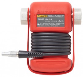 Fluke 750P27EX Modulo de Pressão, faixa de operação de 0 a 300 PSI, precisão ±0.045%, dimensõesd 4 x 4.5 x 2" (101 x 114 x 50mm), peso 1 kg (2 lbs), inclui certificado de calibração, adaptadores e manual do usuário, produto importado