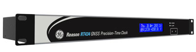 GE Reason RT430 gerador pulsos ótico, 0 a 1575,42 MHz, 100/250 Vcc, 110/240 Vca, GPS e GLONASS, porta serial RS232, substituto do RT420, importado, datasheet