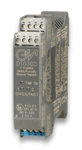GMI D1030D Rele Auxiliar, tipo trilho DIN, tensão de bobina 24Vcc, 1 contato NA+1NF, LED, 2 canais independentes, SIL 2, interruptor/detector de proximidade repetidor, produto importado, ficha tecnica catalogo datasheet