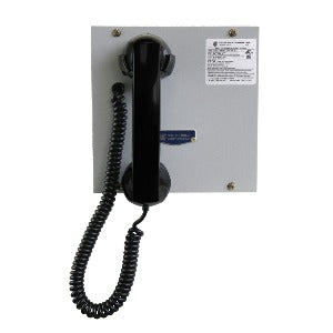 Gai-Tronics 701-302 Telefone Alto Falante Amplificador, cor cinza, corpo em aço, saída 8/16 ohm, 12W, analogo, uso em interiores, Handset/Speaker Amplifier, NCM 851829, produto importado, catalogo data sheet