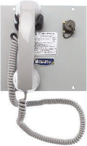 Gai-Tronics 701-304ICS Aparelho de Telefone Amplificador, com alimentação AC, com entrada auxiliar, Page/Party Handset/Speaker, 120VAC, 50/60Hz, ABS, NCM 851711, produto importado