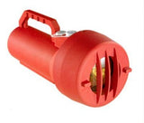 MSA General Monitors Lampada de Teste TL105, com carregador 71676-1, dimensões 330 x 127 mm, 12Vdc, 130W, peso 7,9 lb (3.5 Kg), para detector e combate de incêndio, sensibilidade FL4000H, FL500, FL4000, código NCM 85068000, produto importado, ficha tecnica catalogo manual datasheet