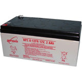 Genesis Enersys NP2.6-12FR 12V bateria recarregável 12V 2.6 Ah, requer transporte especial, descontinuado/obsoleto, substituto direto PS-1230 datasheet