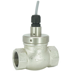 Honsberg FF-015RMS-125 Chave de Fluxo, princípio de medição por pistão magnético, diâmetro conexão ao processo DN 1" polegada, rosca NPT-M, classe 300, tensão máxima de comutação 230Vca / 48Vcc, material do corpo do sensor em bronze, produto importado, catalogo datasheet