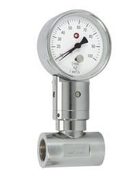 Honsberg UZM-040GM300 Chave de Fluxo, 120Vac, pressão maxima de trabalho 415 bar, corpo em aço inoxidável AISI, conexão 40mm, 1.1/2" polegada, IP65, 5A, 0,6 s 18 m3/h, produto importado