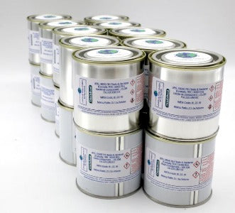 IMPA 812216 Thistle Bond Resina, high performance, solvent free epoxy system designed for onsite repairs to metal, wood, glass and synthetic materials. Excellent adhesion to both blast cleaned and mechanically prepared surfaces, excellent corrosion resistance even under seawater, unaffected by short term contact with industrial chemicals. Suitable for use up to 100°C (212°F) dry heat