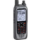Icom IC-A25N Radio Transceptor VHF, handheld, GPS com Waypoint NAV, tela LCD 2.3" de alta visibilidade, bateria BP-288 (10,5 horas), carregador rápido BC-224, adaptador para headset OPC-2379, antena FA-B02AR, clip cinto MB-133, compatível com headset Bluetooth (handsfree), IP57, VFO scan, produto importado, catalogo