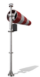 Biruta Iluminada marca IMT Aquarius modelo ULD35W ILED, para uso naval e offshore, Windsock, 90-250VAC, 32W, 200A, SIRA 11ATEX5239U, IECEx SIR 11.0103U, II 2 GD Ex mb IIC Gb, à prova de vibração, -40°C tot +55°C, catalogo data sheet