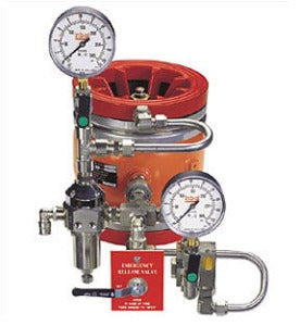 Inbal Valves PB-1 válvula para canhão de espuma, material do corpo e filtro em alumínio, uso em sistema de combate a incêndio, produto importad