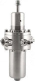 InsertDeal FR312ST Regulador de Pressão, entrada/saída rosca 1/2" BSP, material do corpo e internos em AI AISI 316L, diafragma NBR c/ PTFE, Kv 1,25 Nm3/h, faixa pressão de saída 1,4 a 15 bar, máxima de entrada 30 bar, produto importado, ficha tecnica catalogo datasheet