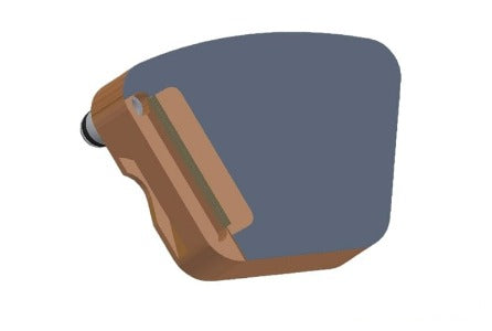 Kingsbury 484710-G4-SCW Jogo de Pastilhas do mancal de deslizamento, pad set SL8207-CW, produto importado, ficha tecnica catalogo datasheet