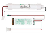 Liteplan HRN5 Modulo Reator Eletronico, 4-70W, 230-240Vac, 50/60Hz, 200mA, 5 polos, utiliza bateria tipo 6V 4.5Ah NiCd, perfil baixo, dimensões 340x37mm, item alternativo para o antigo Existalite XT.3G, código NCM 85041000, produto importado, ficha técnica catalogo datasheet