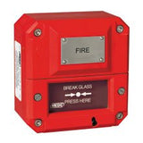 MEDC BGEM5B74DSBS7R Botoeira Quebra Vidro, Iecex, entrada de cabo 1xM20, IP66/67, SIL2, cor vermelha, aprovada pelo Inmetro, produto importado