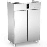 Mareno AFS140F Freezer Vertical, -15/-25°C, capacidade 1400 litros, dimensões 1400x830x2080 mm, gabinete em aço inoxidável AISI 304, com prateleiras, substituto do  modelo FS140, BN20ST220735, código NCM 841810, produto importado, catalogo data sheet