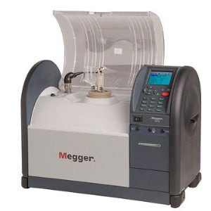Megger OTD-LG2-P3 Equipamento de Medição de Fator de Dissipação, para teste automático tipo Oil Tan Delta,  IEC 60247, peso 22kg, Permissividade Relativa (Єr), Fator de Dissipação (Tan ẟ) e Resistividade (Ωm) em óleos isolantes minerais e sintéticos, produto importado, ficha tecnica catalogo datasheet
