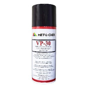 Met-L-Chek VP30 Metal Check Liquido Penetrante, visível (Type 2), para inspeção, solúvel em água (Método A) e removível com solvente (Método C), disponível em aerosol, produto importado, ficha tecnica catalogo datasheet