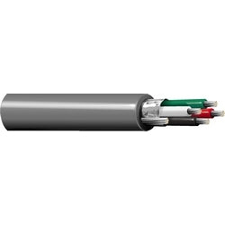 Mobatime Cabo Multicondutor, proteção UV, 18 AWG (18x30), de 4 condutores, rolo com 300 metros, produto importado