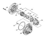 Mycom CR03209-NA Conjunto do Selo Mecanico para compressor reciprocante F6WB e outros modelos, 633433, NH3, HNBR, peças de reposição para Mayekawa