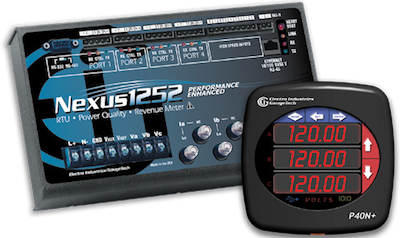 Nexus1250-P40-GETC Medidor de Qualidade de Eletricidade, P40N+ Multi-Function LED Display/Master, memória avançada, 0-150V Ph-N, 0-300V Ph-Ph, 90-276VAC/DC, 60Hz, V1, metrologia auto-calibrante, wattimetro, kuasa, discontinuado/obsoleto, substituido pelo NEXUS1252-A-120-D2-60HZ-V1-X-X