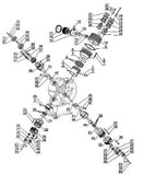 Northshore 13-00-0110 Anel de Retenção do compressor série MCH-36 e outros modelos, material em aço, produto importado