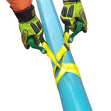 OHS-D100 Utensilio Contra esmagamento dedos, punho duplo auxiliar de elevação, cinta de segurança polyester 25mm, NCM 56075090, importado, datasheet