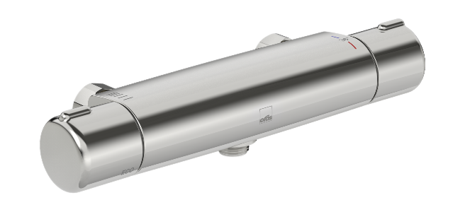 Oras 2870 Misturador de Chuveiro Termostático, EN 1111, ISO 3822, 100-1000 kPa, 0.27 l/s (300 kPa), (0.2 l/s 165 kPa), 3/4" polegada, temperatura máxima +80°C, código NCM 392210, produto importado, ficha tecnica catalogo datasheet