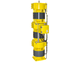 Orga FH800EX-3 Alarme de Nevoeiro à Prova de Explosão, projetado para fornecer cobertura a 2 milhas náuticas omni-directional, 190VAC, 860Hz, dimensões 564x461x1897mm, peso 175kg, ABNT NBR Inmetro