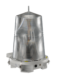 Orga L303EX-R-H20-055 Lanterna Marinha à Prova de Explosão, projetada para fornecer luz vermelha omni-direcional por 10 milhas nauticas,  luminaria para uso naval e offshore, note que L303/304 estarão obsolete em breve