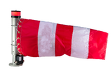 Orga 010344 tecido para biruta, comprimento 1200 mm, 482 x 262 mm, vermelho/branco (R/W/R) para uso em HWC2000, produto importado