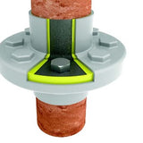 Oxifree TM198 Polimero Termoplastico sem VOC, resina, ponto de flash 225ºC, tempo de secagem 3 a 5 minutos ao toque, resistência a grande quantidade de soluções aquosas incluindo água do mar, cor cinza, em balde de 12,5kg. produto importado, ficha tecnica catalogo datasheet